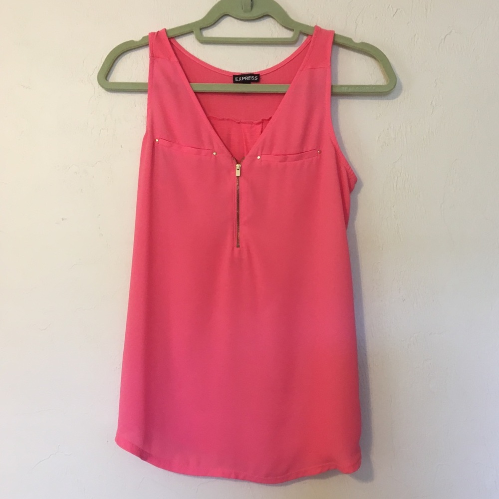 Express Hudson Zipper Tank Size Small